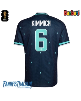 Germania Joshua Kimmich #6 Tricou Fotbal Replică Mondial 2026 Barbati Deplasare